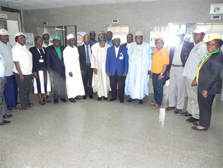 GROUP PICTURE TAKEN DURING THE MOU SIGNING CEREMONY